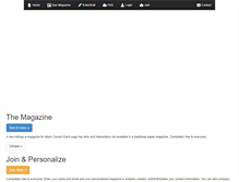 Tablet Screenshot of marinhomesmagazine.com